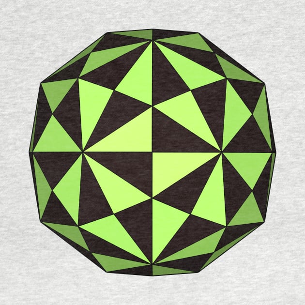 Gmtrx Seni Lawal Disdyakis triacontahedron by Seni Lawal